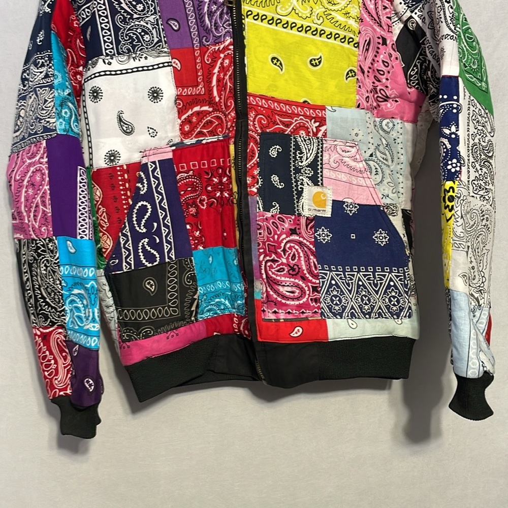 Rework 1 of 1 Carhartt Bandana Jacket - Picture 3 of 5